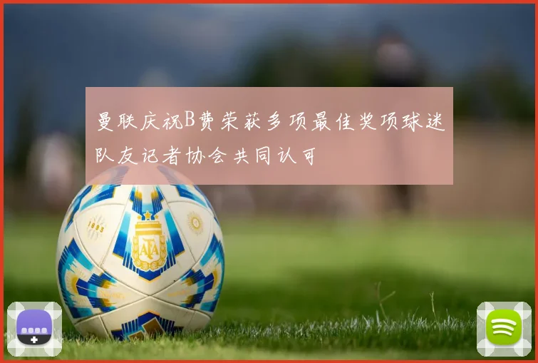 曼联庆祝B费荣获多项最佳奖项球迷队友记者协会共同认可